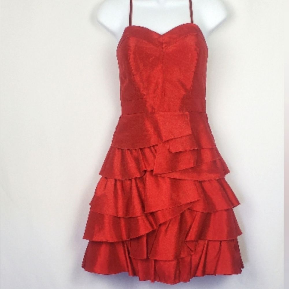MAX & CLEO Ruffled Dress - Picture 3 of 8